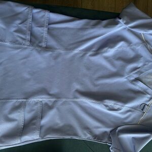 Jaanuu Light Gray Women's SCRUB SET small- like new-used.S scrub pants